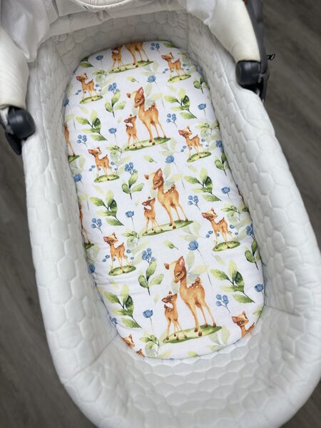 Ratu paladziņš ar gumiju - stirnu mamma ar bērniņu